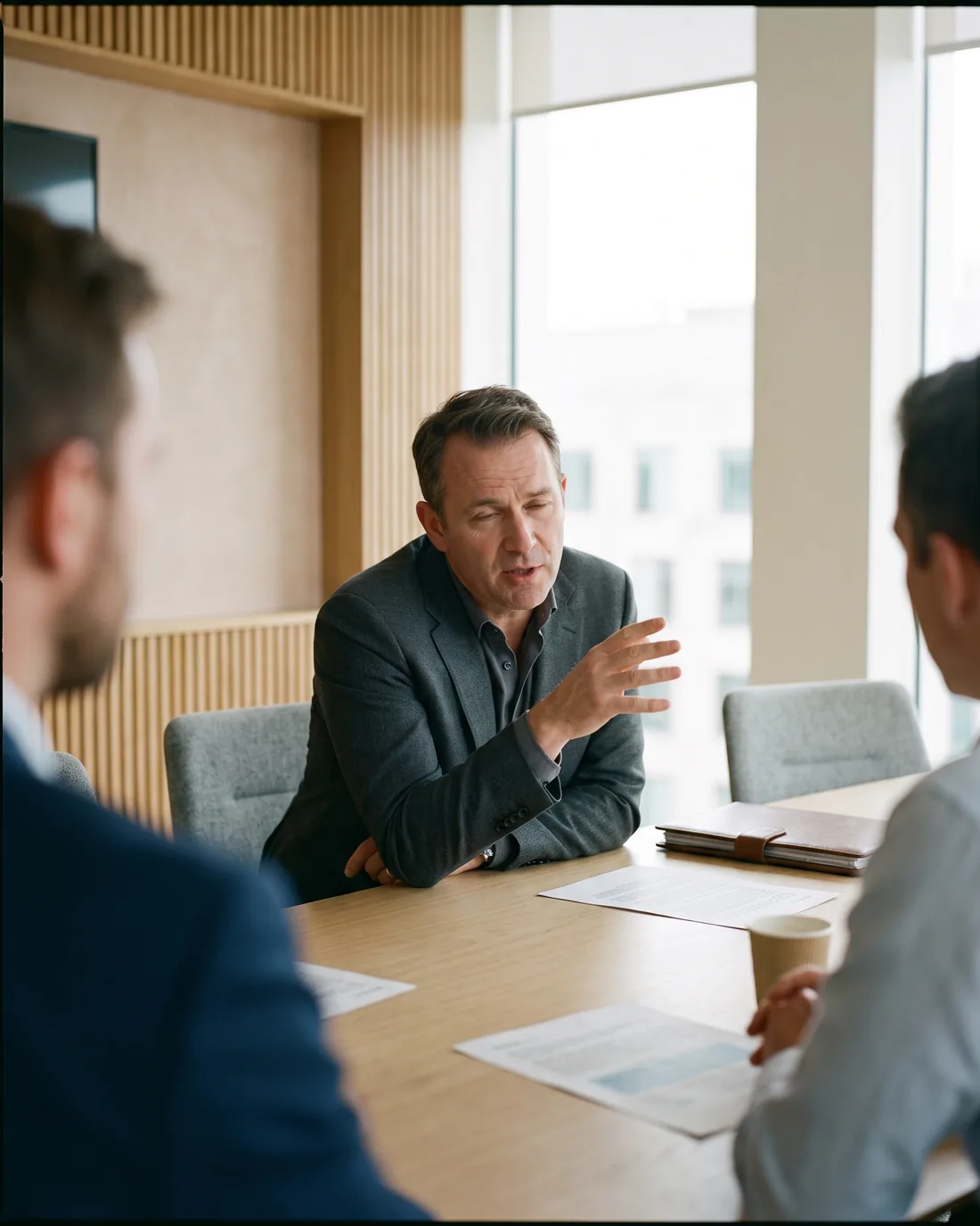 A fractional CRO at work in a Atlanta business setting